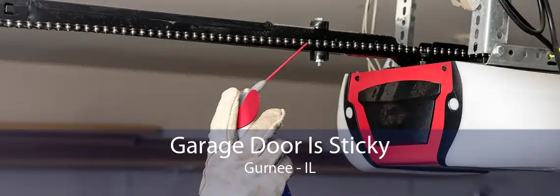 Garage Door Is Sticky Gurnee - IL