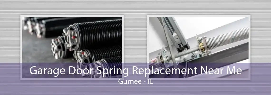 Garage Door Spring Replacement Near Me Gurnee - IL