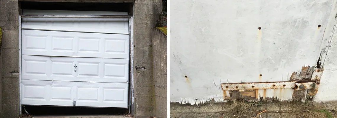 Rotten Commercial Garage Door Repair in Gurnee, IL