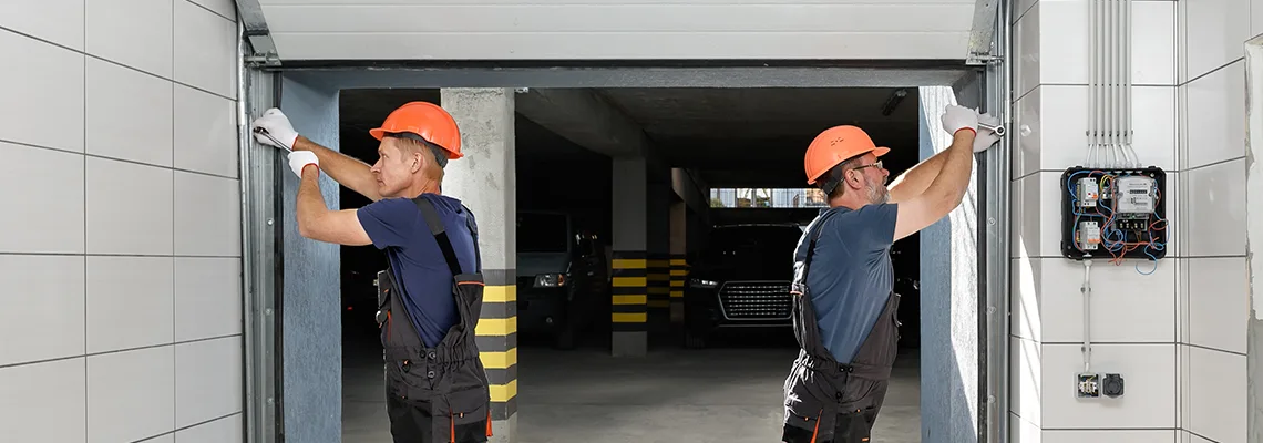 Wooden Garage Door Frame Repair in Gurnee, Illinois